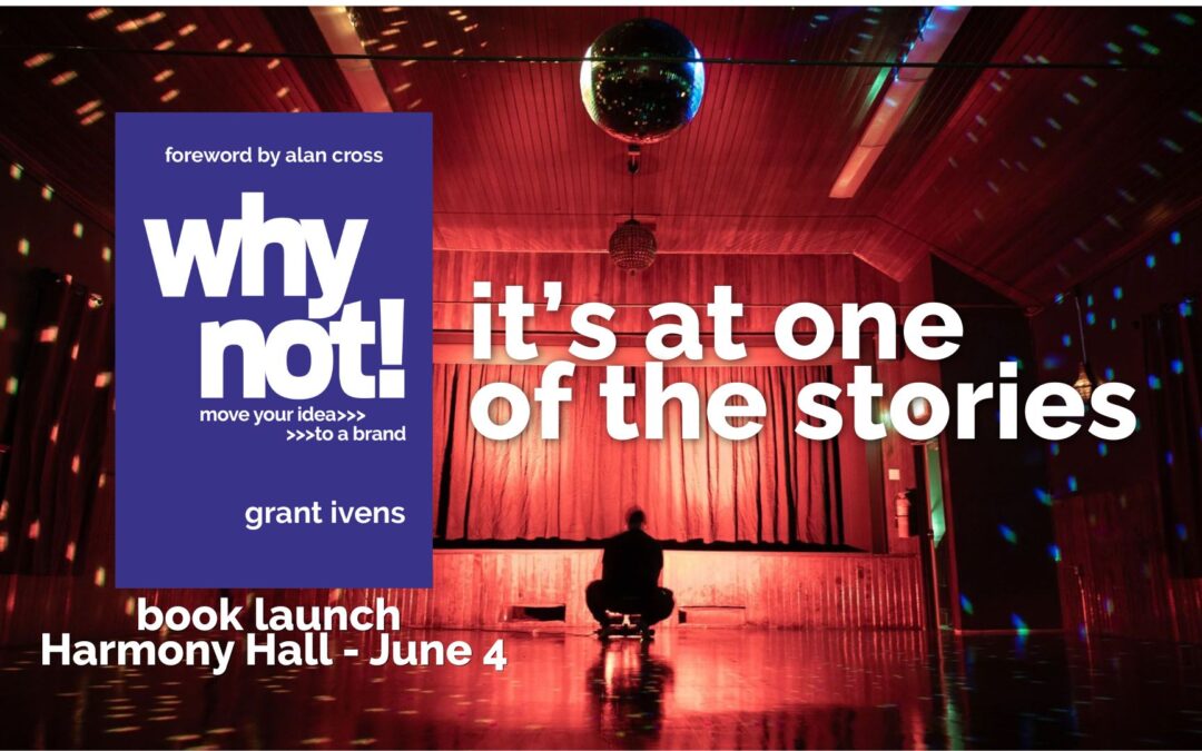 Why Not! Book Launch June 4